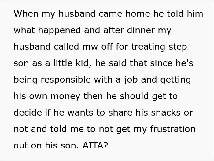 &ldquo;He Was Upset&rdquo;: Stepmother Takes Heat Online For Making 17 Y.O. Share The Candy He Bought For Himself With Little Half-Sister