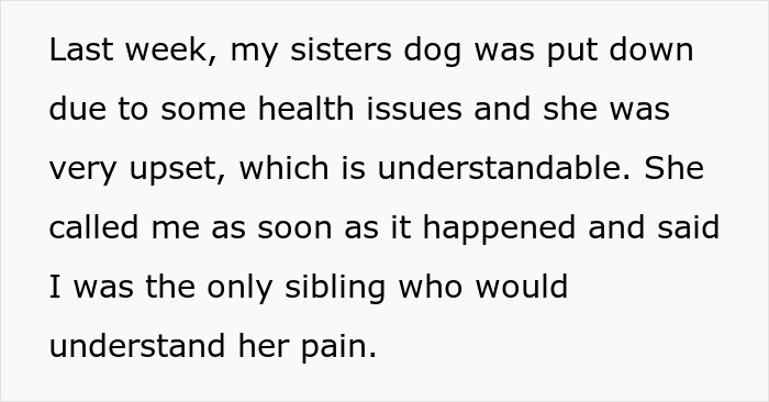 &ldquo;A Dog Is Not The Same As A Husband&rdquo;: Woman Loses Patience With Her Sister For Nonstop Comparisons Of Their Losses