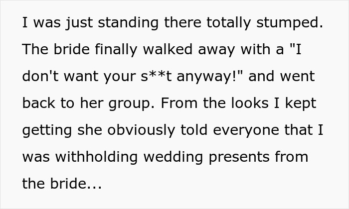 Random Hotel Guest Knits Shawl In The Lobby, A Bride Enters And Demands It As A Wedding Present