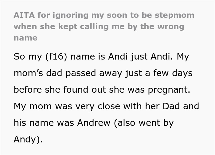 Teen Is Sick And Tired Of Future Stepmom Who Kept Addressing Her Wrongly, Makes Her A Laughingstock At Family Dinner