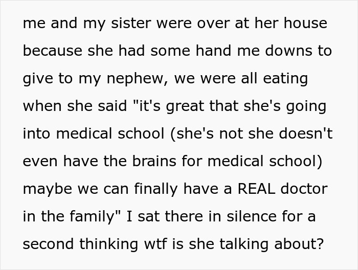 Plastic Surgeon Has Enough Of Aunt Bashing Her Profession And Idolizing Her Nurse Daughter, Viciously Mocks Both Of Them