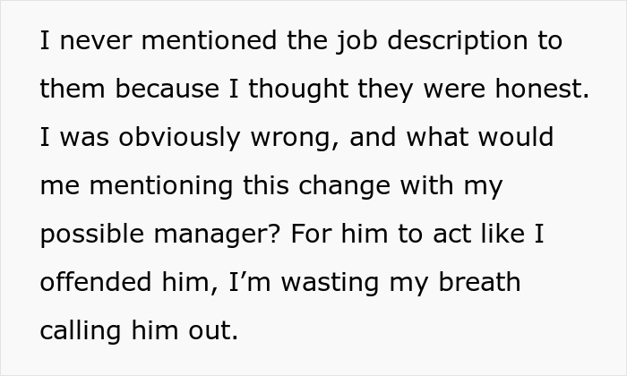Man Submits A Job Application And Requests $100K As Per The Job Description, That Shocks The Interview Manager