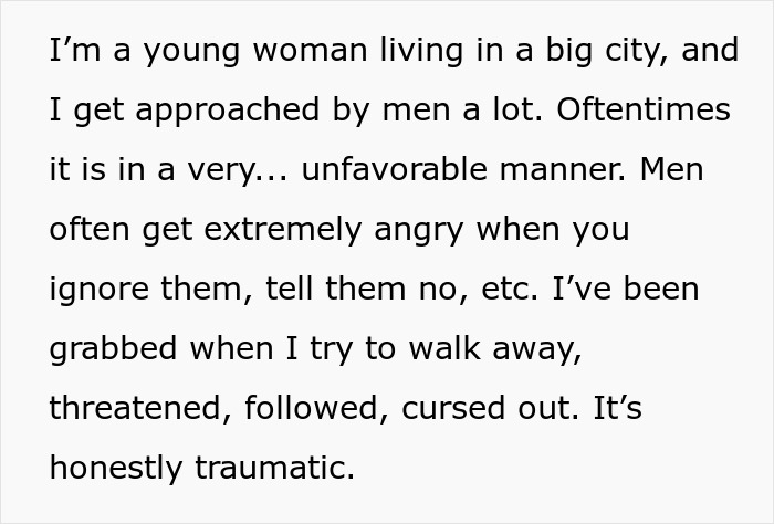 Woman Figures Out A Near Foolproof Way Of Keeping Men Away, Wonders If It’s Unethical Woman Figures Out A Near Foolproof Way Of Keeping Men Away, Wonders If It’s Unethical