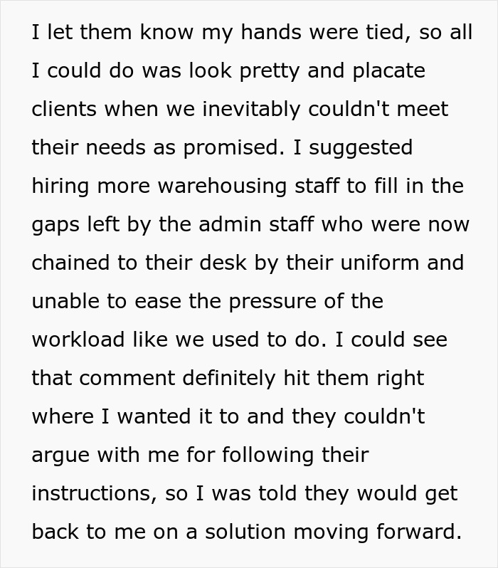 Management Refuse To Listen To Worker&rsquo;s Concerns Over New Uniform, She Watches As Things Gloriously Fall Apart