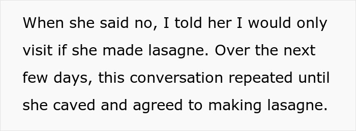 &ldquo;You Want Lasagne? Okay&rdquo;: Mom Maliciously Complies, Daughter Doesn&rsquo;t Eat Her Favorite Dish For 2 Years After That