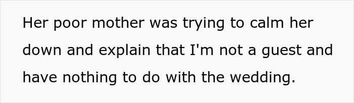 Random Hotel Guest Knits Shawl In The Lobby, A Bride Enters And Demands It As A Wedding Present