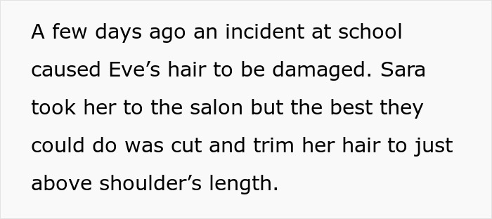 Woman Refuses To Cut Her Hair Short Just Because Her Niece Is Jealous Of It Woman Refuses To Cut Her Hair Short Just Because Her Niece Is Jealous Of It