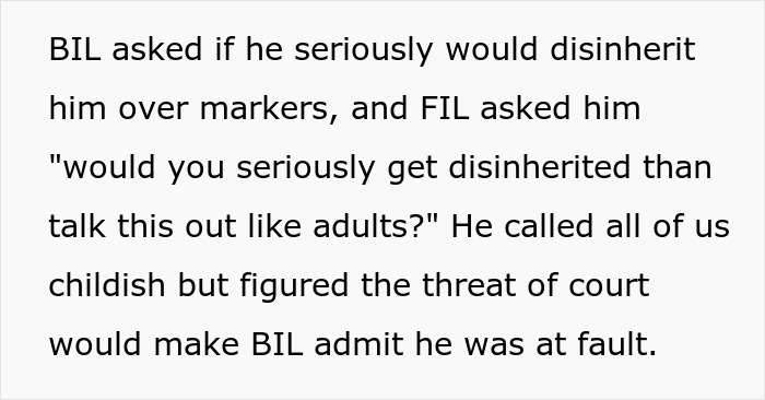 Brother-In-Law&rsquo;s Kids Ruin $375 Worth Of Art Supplies, He Refuses To Take The Blame, So He Gets Sued