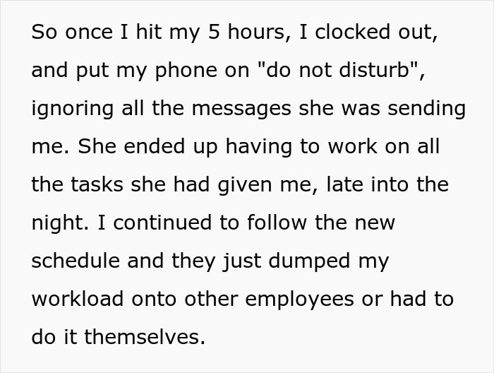 Woman Gets &ldquo;Punished&rdquo; For Working Overtime By Having Her Work Hours Reduced, Bosses Don&rsquo;t Communicate On This And Chaos Ensues