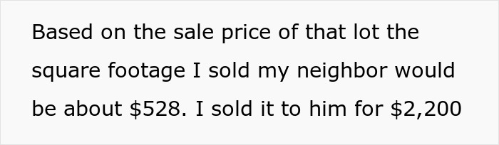 "My Neighbor Built A Shed Right On My Property Line. My Wife Got A New Refrigerator"