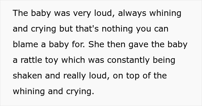 Exhausted Passenger Is Upset About Having To Give Up Their Middle Seat To A Mother Traveling With A Baby