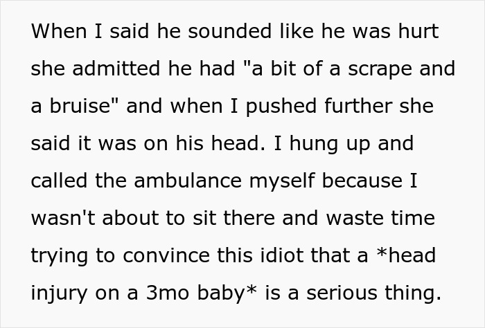 Great-Grandma Doesn’t Call For An Ambulance After 3-Month-Old Ends Up Being Dropped Down The Stairs, Furious Mother Teaches Her A Lesson Great-Grandma Doesn’t Call For An Ambulance After 3-Month-Old Ends Up Being Dropped Down The Stairs, Furious Mother Teaches Her A Lesson