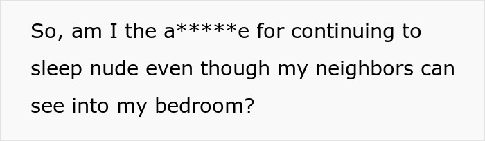 Guy Refuses To Cover Up And Continues To Sleep Naked Even Though Neighbor Says He's A "Menace To The Neighborhood" Guy Refuses To Cover Up And Continues To Sleep Naked Even Though Neighbor Says He's A "Menace To The Neighborhood"