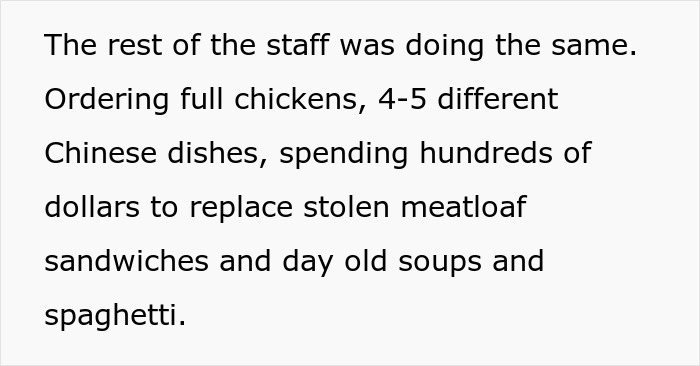 "Deal With It": Employees Outsmart Entitled Doctor Who Kept Eating Everyone's Homemade Lunches