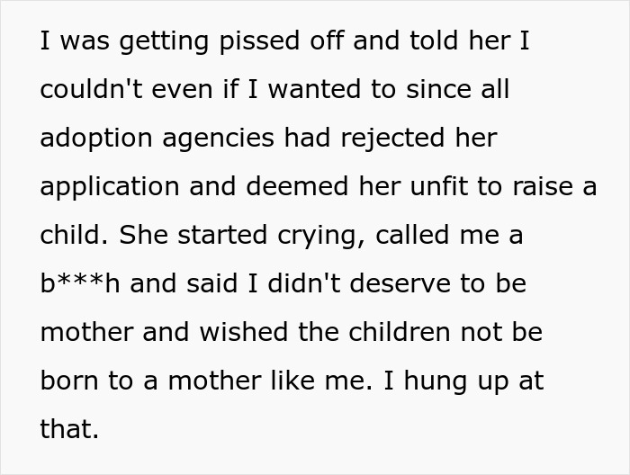 Woman Asks The Internet If She's A Jerk For Refusing To Let Her Sister Adopt One Of Her Twins Once They're Born Woman Asks The Internet If She's A Jerk For Refusing To Let Her Sister Adopt One Of Her Twins Once They're Born