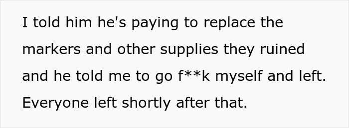 Brother-In-Law&rsquo;s Kids Ruin $375 Worth Of Art Supplies, He Refuses To Take The Blame, So He Gets Sued