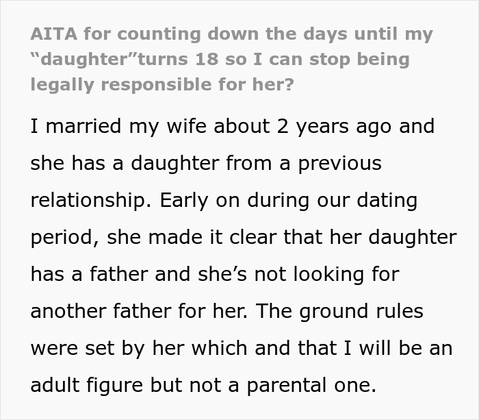 "My Life Has Been A Nightmare": Wife Finds Out Hubby Can’t Wait For Her Daughter To Become 18 And Pay Lawyer Fees On Her Own, Loses It With Him "My Life Has Been A Nightmare": Wife Finds Out Hubby Can’t Wait For Her Daughter To Become 18 And Pay Lawyer Fees On Her Own, Loses It With Him