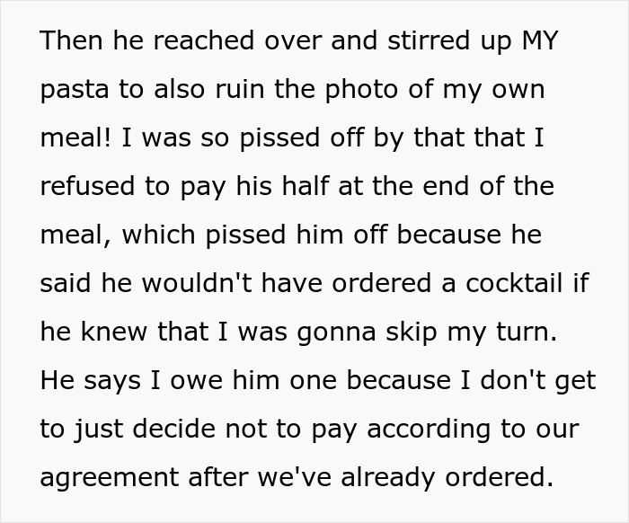Man Goes Out Of His Way To Ruin Girlfriend&rsquo;s Food Pictures, So She Makes Him Pay