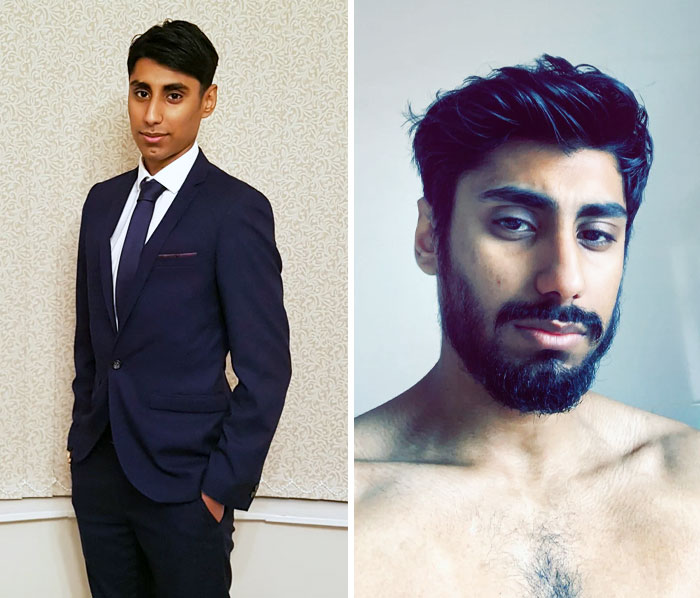 I Grew A Beard And Changed The Hairstyle. Small Changes Big Differences