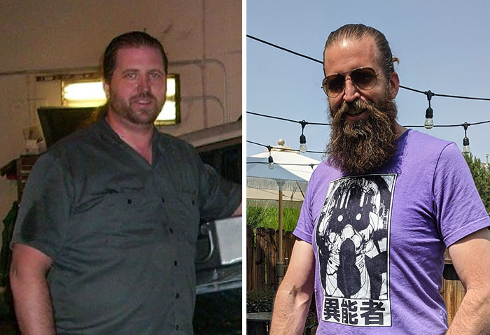 I Lost Some Weight But, I Gained A Beard. First Time I've Been Under 200 Lbs Since I Was In My 20s. Loving The Beard Too