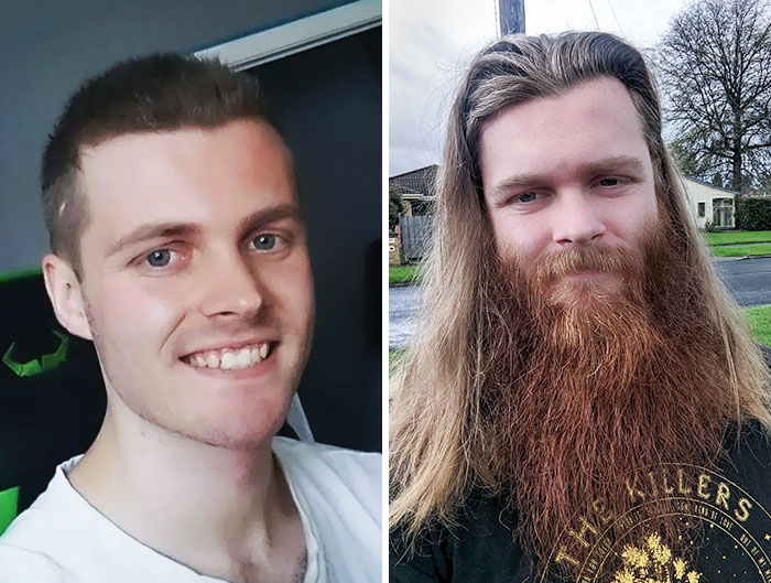 I Decided Two Years Ago To Let It All Just Grow Out