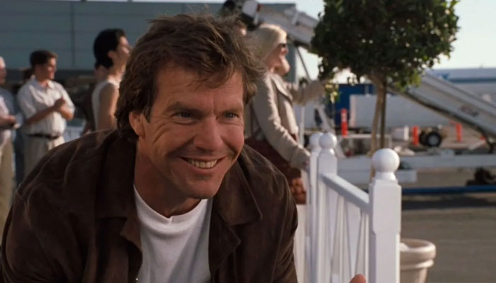 Nick Parker looking and smiling The Parent Trap