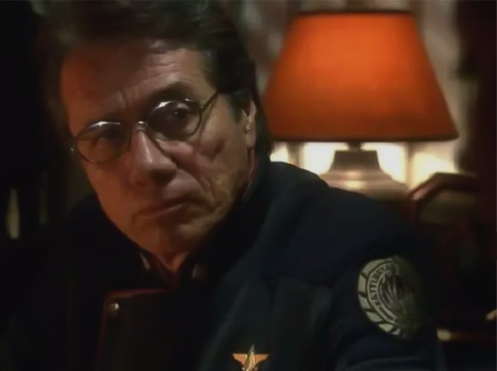 William looking from Battlestar Galactica 33