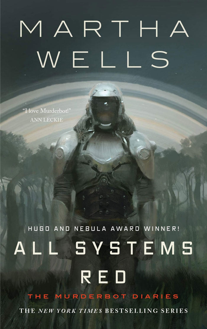 The Murderbot Diaries By Martha Wells book cover 