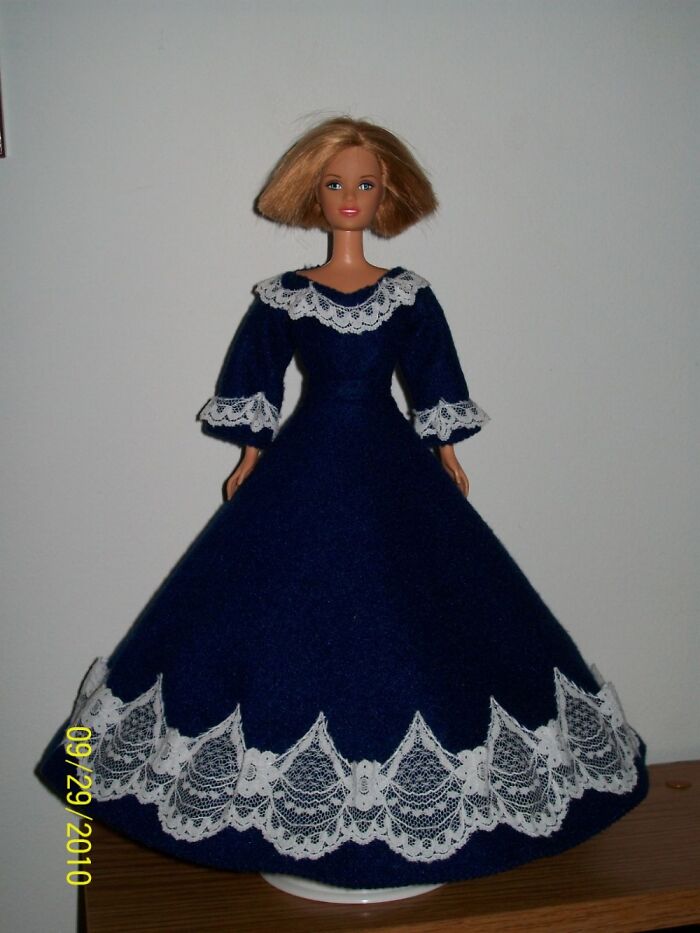 Hand-Applied Lace. Very Tedious