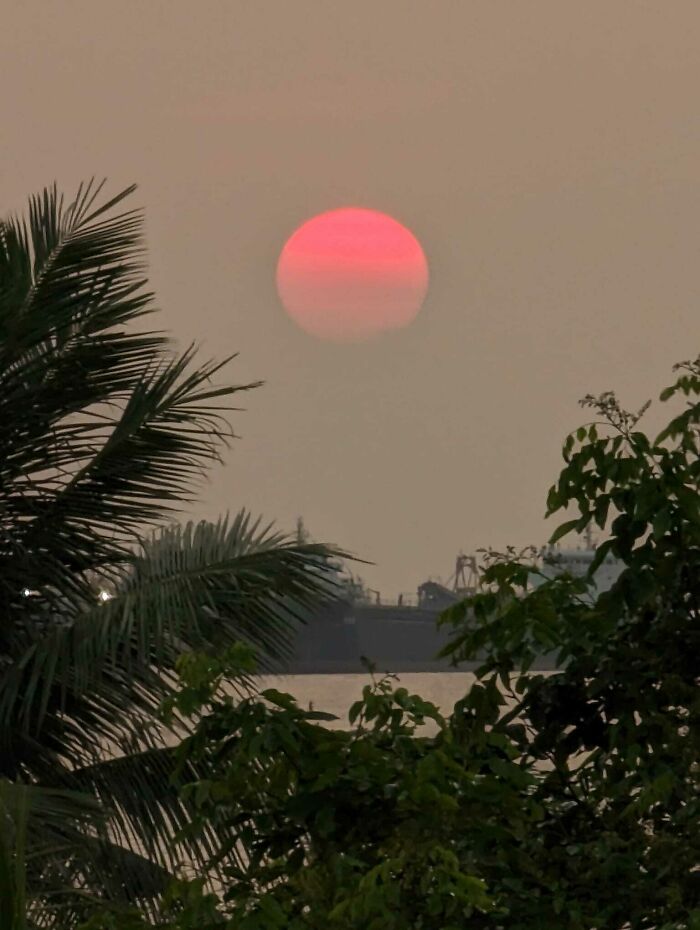 Taken From Our Trip In The Philippines. Manila Bay - Sunset