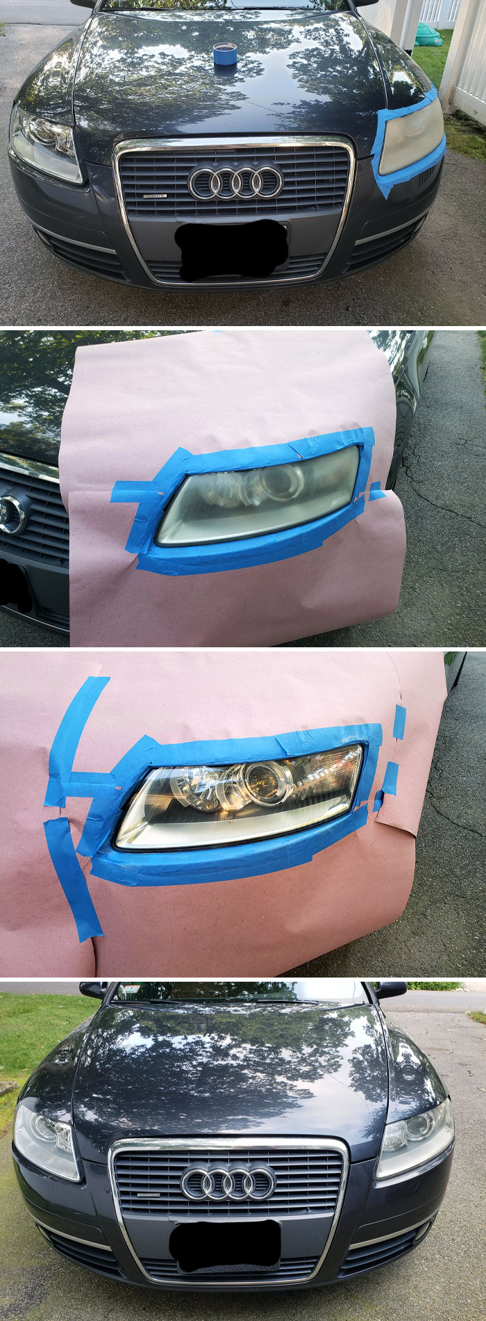 I Finally Got Around To Use The Headlight Restoration Kit I Bought