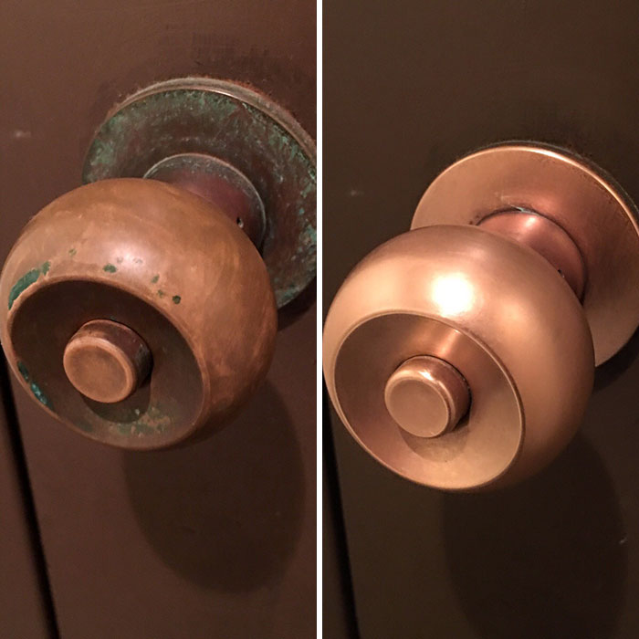 Today I Polished My Door Knob