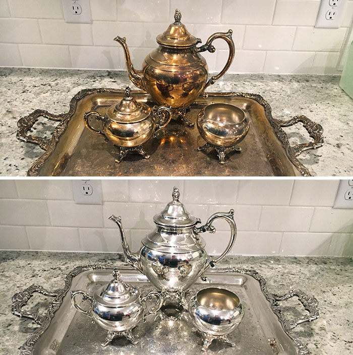 Freshly Polished Silver For Thanksgiving