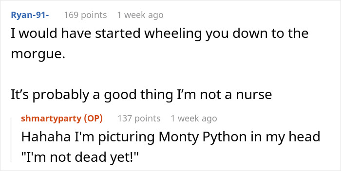 &ldquo;The Dead Body They Were Talking About Was ME&rdquo;: Woman Freaks Out Patients In Hilarious Malicious Compliance