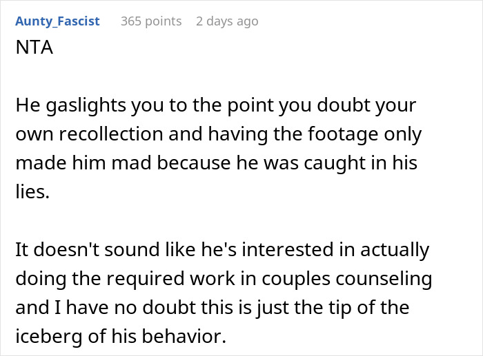 &ldquo;You&rsquo;re So Out Of Line&rdquo;: Husband Rages At Wife For Checking Nanny Cam Footage To Prove She Was Being Lied To