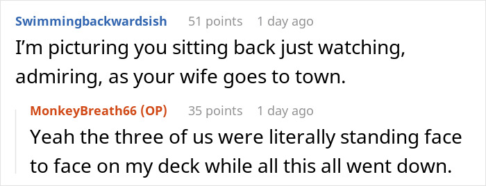"My Neighbor Built A Shed Right On My Property Line. My Wife Got A New Refrigerator"