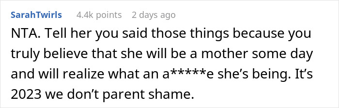 Brother&rsquo;s Infertile Girlfriend Keeps Making Judgy Comments Regarding This Woman's Parenting, She Can&rsquo;t Take It Anymore And Snaps Back