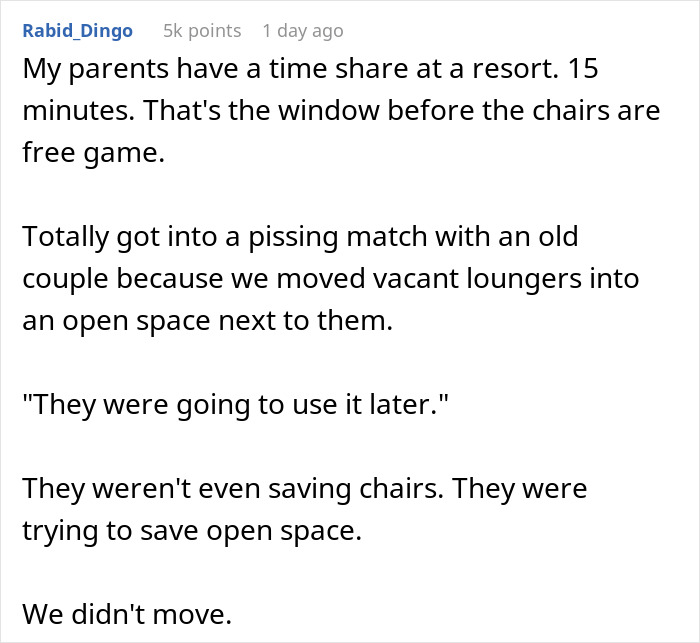 Woman Watches Chaos Ensue After Taking Towels Off Every Lounge Chair In Petty Revenge
