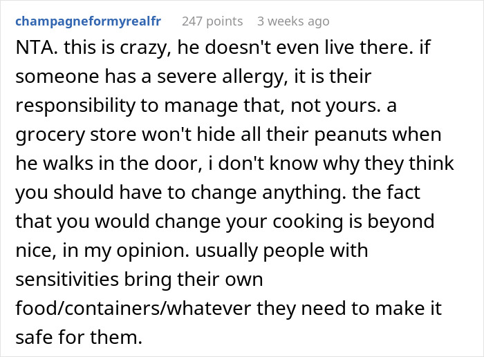 "Am I A Jerk For Telling My Roommate That I Don&rsquo;t Give A [Damn] About Her Boyfriend's Allergies?"