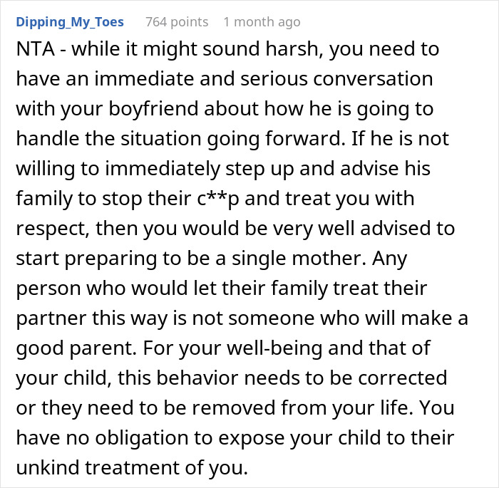 Man's Parents Continue Making Fun Of His Girlfriend For Being Too Young During Her Baby Shower, She Storms Out Of The Party