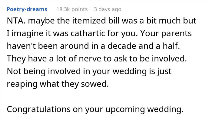 Parents Demand 18-Year-Old Son Start Acting Like An Adult, He Goes No-Contact And Offers To Sell Parents His Forgiveness 16 Years Later Parents Demand 18-Year-Old Son Start Acting Like An Adult, He Goes No-Contact And Offers To Sell Parents His Forgiveness 16 Years Later