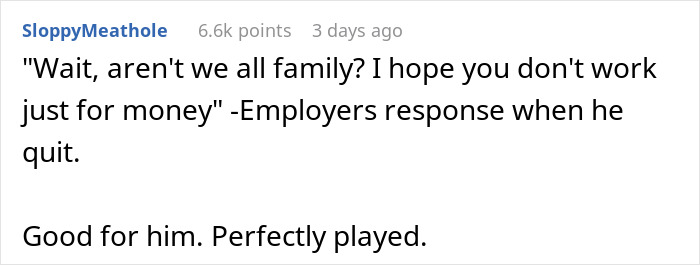 Company Gives Final Raise To Employee After 10 Years Of Work, He Hands In His Notice Company Gives Final Raise To Employee After 10 Years Of Work, He Hands In His Notice