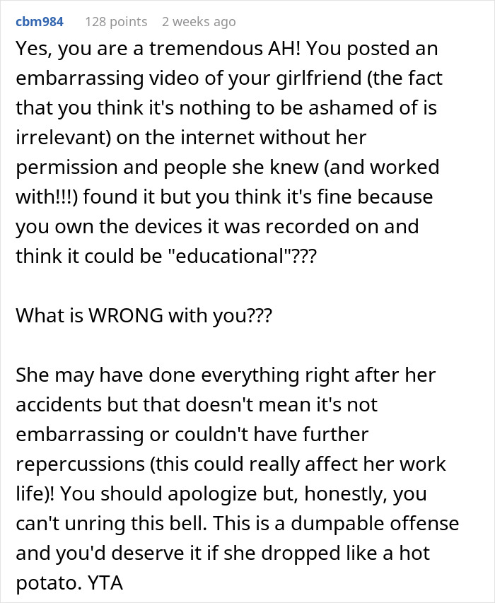 Man Sees Nothing Wrong With Sharing Videos Of His Girlfriend Crashing Her Car, The Internet Brings Him Back To Earth