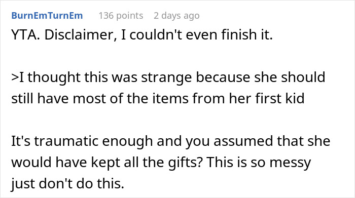 &ldquo;I Know This Sounds Awful&rdquo;: Woman Considers Asking For Her Gift Back After Her Friend Loses The Baby