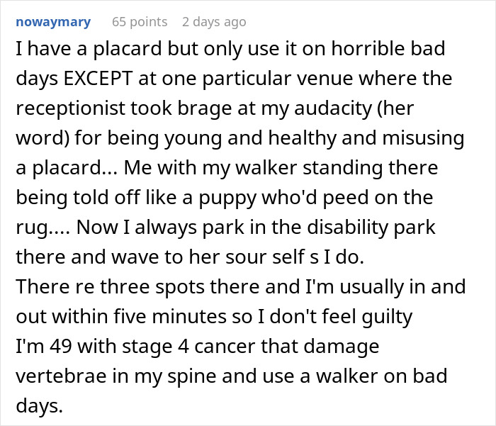 Man Shouting At A Person For Legally Using A Handicapped Parking Spot Gets Instant Karma From A Nearby Cop