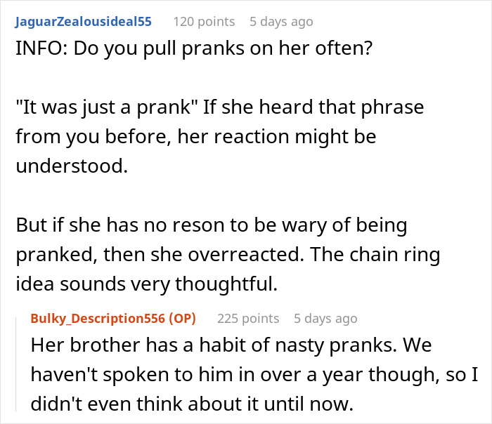 Guy Proposes To His Girlfriend With A Self-Designed Ring On A String, She Storms Off And Gives Him The Silent Treatment