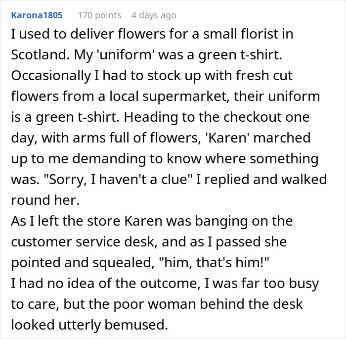 Customer's Clash With A Karen At A Store Turns Into "One Of The Best Encounters" After Store Owner Pulls Off Hilarious Malicious Compliance Customer's Clash With A Karen At A Store Turns Into "One Of The Best Encounters" After Store Owner Pulls Off Hilarious Malicious Compliance