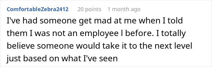 Customer Gets Followed Outside By Screaming 'Karen' Who Can't Comprehend They're Not Staff, The Manager Closes The Store