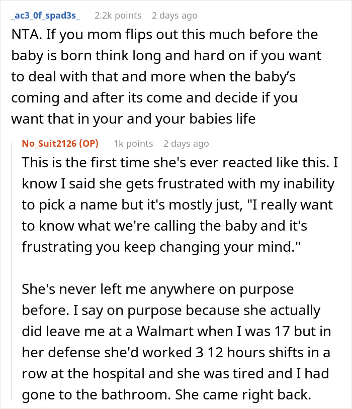 &ldquo;She Was Still Gone&rdquo;: Mom Leaves 8.5-Month High-Risk Pregnant Daughter In The Park After She Mentioned Changing The Baby&rsquo;s Name