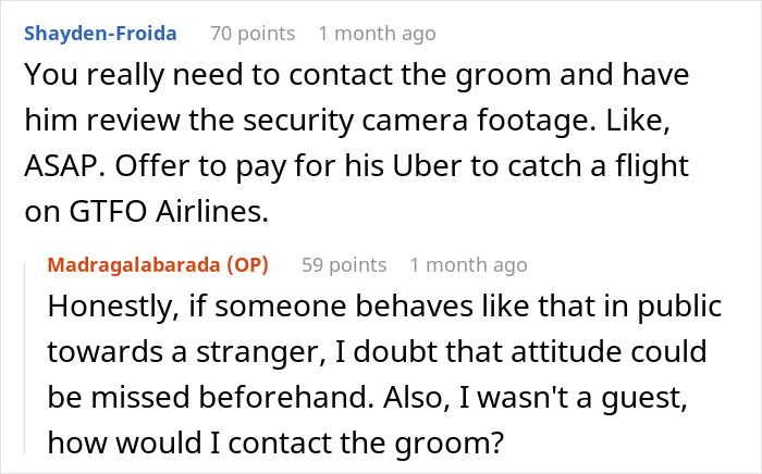 Random Hotel Guest Knits Shawl In The Lobby, A Bride Enters And Demands It As A Wedding Present